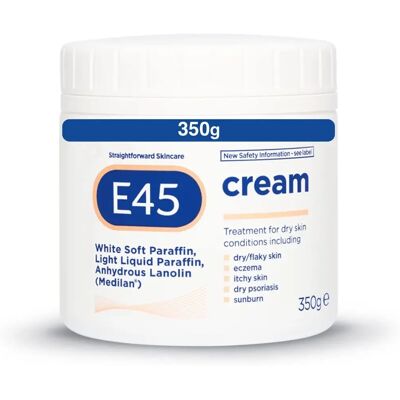 E45 Cream 350g - Moisturizer for Dry & Sensitive Skin E45 Cream 350g - Moisturizer for Dry & Sensitive Skin