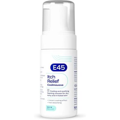 E45 Brand Itch Relief Coolmousse - 100ml Skin Relief Foam E45 Brand Itch Relief Coolmousse - 100ml Skin Relief Foam