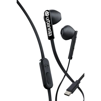Urbanista San Francisco Słuchawki - In-ear USB-C Czarny Urbanista San Francisco Słuchawki - In-ear USB-C Czarny