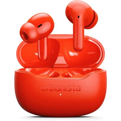 Urbanista Palermo Headset True Wireless Stereo - Aktive Geräuschunterdrückung - Poppy Orange Urbanista Palermo Headset True Wireless Stereo - Aktive Geräuschunterdrückung - Poppy Orange