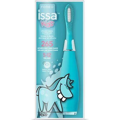 Foreo ISSA Kids Silikonowa Szczoteczka Soniczna Niebieska - Elektroniczna Szczoteczka dla Dzieci 5-12 Lat Foreo ISSA Kids Silikonowa Szczoteczka Soniczna Niebieska - Elektroniczna Szczoteczka dla Dzieci 5-12 Lat