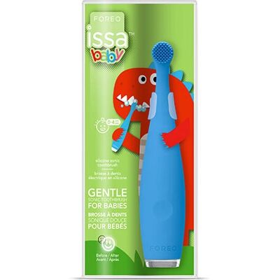 Foreo ISSA Baby Cepillo de Dientes Sonic de Silicona - Infantil, Azul Foreo ISSA Baby Cepillo de Dientes Sonic de Silicona - Infantil, Azul
