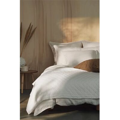 Ellos Thelma Check Bomuld Duvetcover - Hvid - 260x260 Ellos Thelma Check Bomuld Duvetcover - Hvid - 260x260