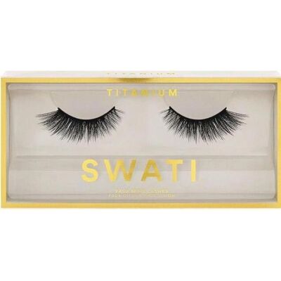 Swati Faux Mink Ripsit Titanium Musta - Falske Vippel Swati Faux Mink Ripsit Titanium Musta - Falske Vippel