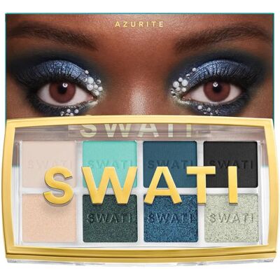Swati Azurite Lidschattenpalette - 9,8 g - Kreativ, Pigmentiert, Kompakt Swati Azurite Lidschattenpalette - 9,8 g - Kreativ, Pigmentiert, Kompakt