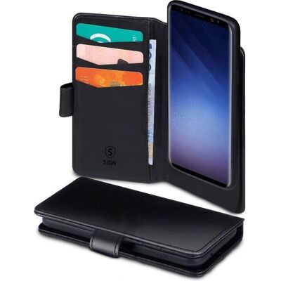 SiGN Brieftasche 2-in-1 für Huawei P30 Pro - Schwarz SiGN Brieftasche 2-in-1 für Huawei P30 Pro - Schwarz