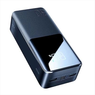 Powerbank SiGN 30.000mAh LED Nopea Lataus Musta Powerbank SiGN 30.000mAh LED Nopea Lataus Musta
