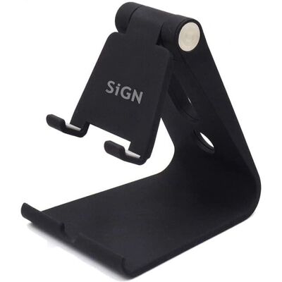 SiGN Universal Desk Stand for Mobile/Tablets - Black SiGN Universal Desk Stand for Mobile/Tablets - Black