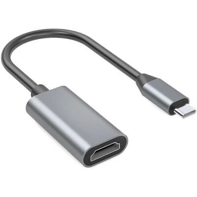 SiGN USB-C auf HDMI Adapter 5V, 1A - Schwarz/Grau - Adapter SiGN USB-C auf HDMI Adapter 5V, 1A - Schwarz/Grau - Adapter