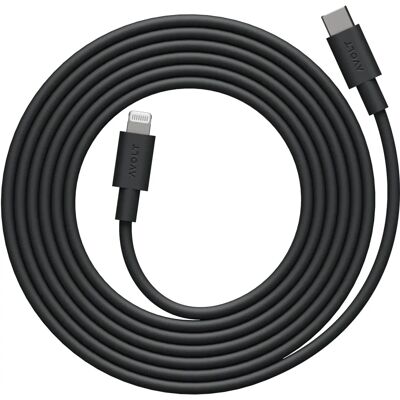 Avolt - USB-C to Lightning - Negro - Cable Avolt - USB-C to Lightning - Negro - Cable