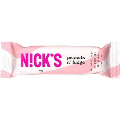 Nick's Peanut n' Fudge - Låg Socker Chokladbar Nick's Peanut n' Fudge - Låg Socker Chokladbar