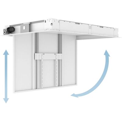 Suporte de TV Multibrackets 5506 - Montagem de teto motorizada 65-86" Branco Suporte de TV Multibrackets 5506 - Montagem de teto motorizada 65-86" Branco