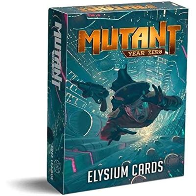 Free League Publishing Mutant Year Zero Elysium Card Deck Free League Publishing Mutant Year Zero Elysium Card Deck