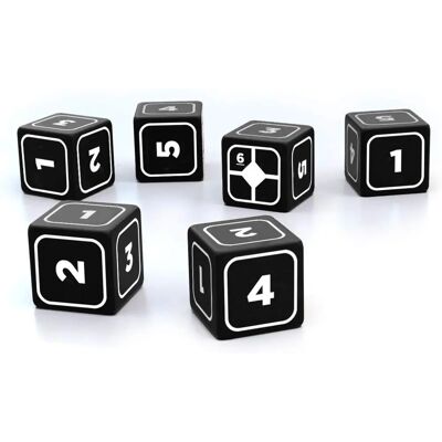 Free League Publishing Alien Rpg Stress Dice Set - Dice Set Free League Publishing Alien Rpg Stress Dice Set - Dice Set