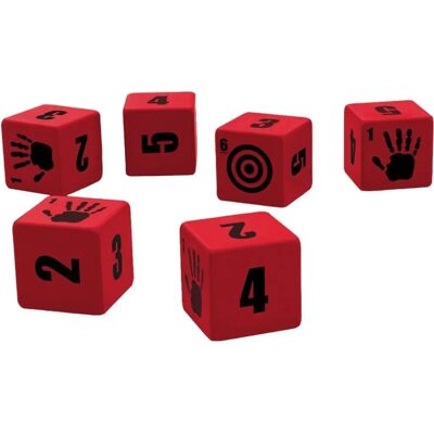 Free League Publishing The Walking Dead Universe RPG Stress Dice - Dice Set Free League Publishing The Walking Dead Universe RPG Stress Dice - Dice Set