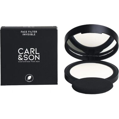 Carl&son Ansiktsfilter Usynlig 1 Transparent - Ansiktspudder Carl&son Ansiktsfilter Usynlig 1 Transparent - Ansiktspudder