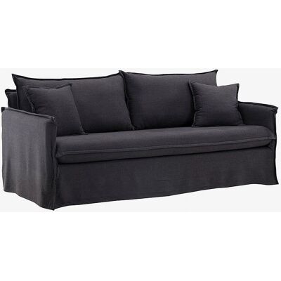 Venture Home Nova 3-personers Sofa - Sort - Sofa Venture Home Nova 3-personers Sofa - Sort - Sofa