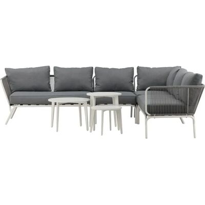 Venture Design Roxo Couch Weiß Grau 2-teiliges Outdoor Lounge-Set - Sofagruppe Venture Design Roxo Couch Weiß Grau 2-teiliges Outdoor Lounge-Set - Sofagruppe