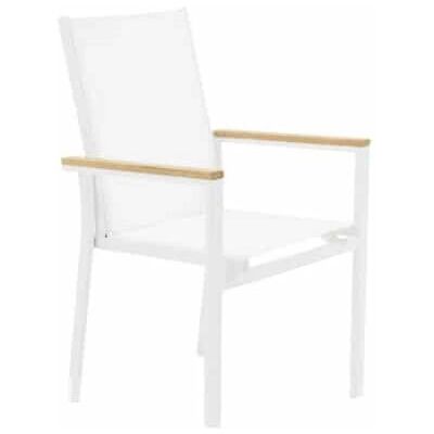 Venture Design 9291-400 Outdoor-Stuhl - Lounge, Metall, PVC, Weiß Venture Design 9291-400 Outdoor-Stuhl - Lounge, Metall, PVC, Weiß