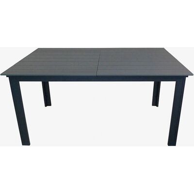 Venture Home Utbyggbart Trädgårdsbord - 160-240cm, Svart/Grå Venture Home Utbyggbart Trädgårdsbord - 160-240cm, Svart/Grå
