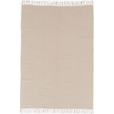 Venture Home - Baumwollteppich Panipat Beige 170x240 - Teppich Venture Home - Baumwollteppich Panipat Beige 170x240 - Teppich