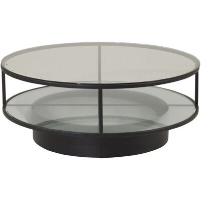 Furniture Fashion - Rundt glasbord - 100cm - Moderne design Furniture Fashion - Rundt glasbord - 100cm - Moderne design