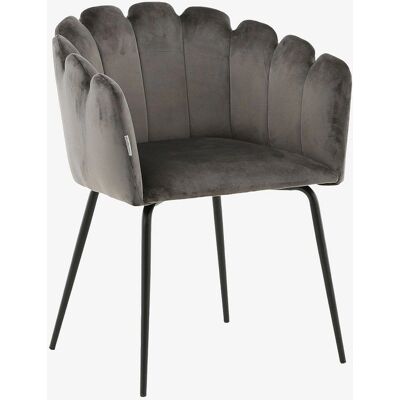 Venture Home Limhamn Graues Samtarmchair Venture Home Limhamn Graues Samtarmchair