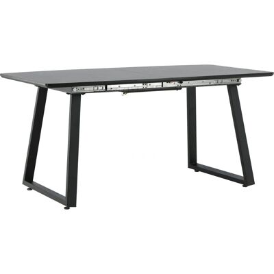 Venture Home - Inca Udvidelsesbar Spisebord - Sort - 85x160cm Venture Home - Inca Udvidelsesbar Spisebord - Sort - 85x160cm