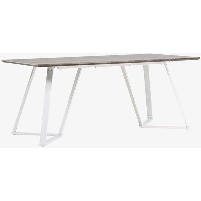 Venture Home - Table à manger Marina grise - 180x90cm - Publicité Venture Home - Table à manger Marina grise - 180x90cm - Publicité