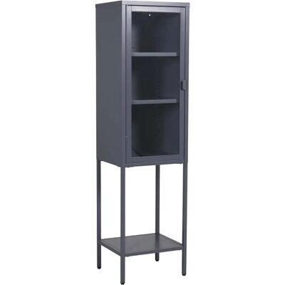 Venture Home Misha Graues Glaskabinett - Schrank Venture Home Misha Graues Glaskabinett - Schrank