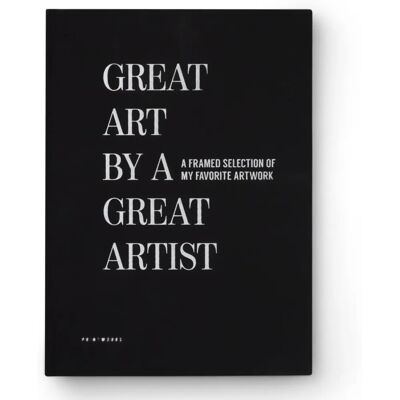 Printworks Schwarz Kunstalbum - Aufbewahrung für Kinder & Künstler Printworks Schwarz Kunstalbum - Aufbewahrung für Kinder & Künstler