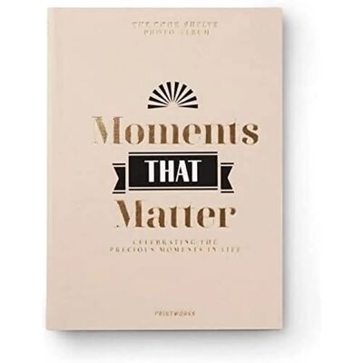 PRINTWORKS Grau Moments that Matter Fotoalbum PRINTWORKS Grau Moments that Matter Fotoalbum