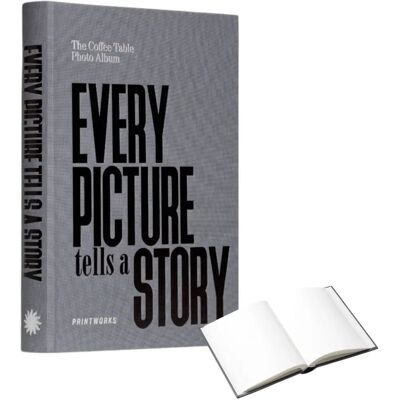 Printworks Fotos album Every Picture Tells a Story - Beige - Fotoalbum Printworks Fotos album Every Picture Tells a Story - Beige - Fotoalbum