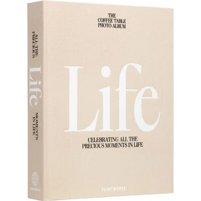 PRINTWORKS Life Album Photo Beige - Album photo - Publicité PRINTWORKS Life Album Photo Beige - Album photo - Publicité
