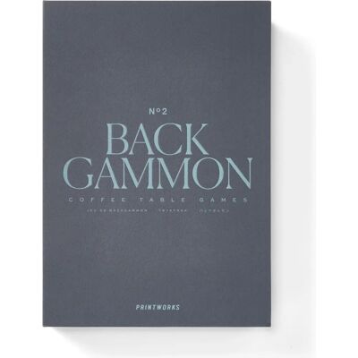 PRINTWORKS - Klassisch - Backgammon - Mehrfarbig - Brettspiel PRINTWORKS - Klassisch - Backgammon - Mehrfarbig - Brettspiel