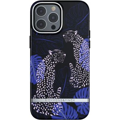 Richmond & Finch iPhone 13 Pro Max Cheetahs Case - Antibacterial, Blue Richmond & Finch iPhone 13 Pro Max Cheetahs Case - Antibacterial, Blue