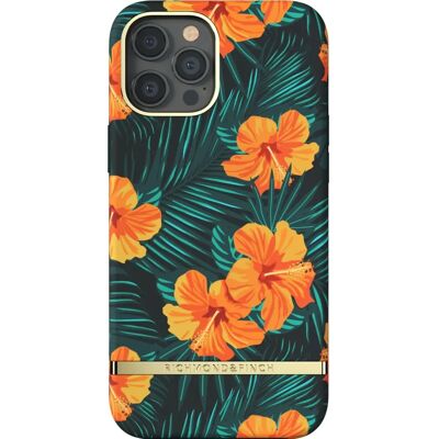 Richmond & Finch Orange Hibiscus iPhone 12 Pro Max Case - Drop & Scratch Resistant Richmond & Finch Orange Hibiscus iPhone 12 Pro Max Case - Drop & Scratch Resistant