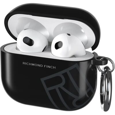 Richmond & Finch Airpods 3 Signature Musta - Kotelo Richmond & Finch Airpods 3 Signature Musta - Kotelo