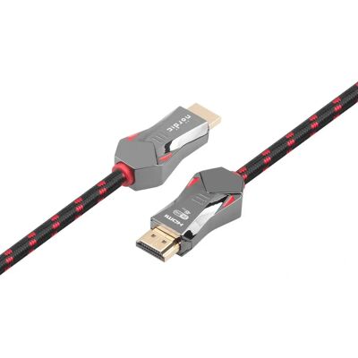 NÖRDIC - HDMI-N1033B - Rød - 3 m - HDMI-kabel NÖRDIC - HDMI-N1033B - Rød - 3 m - HDMI-kabel