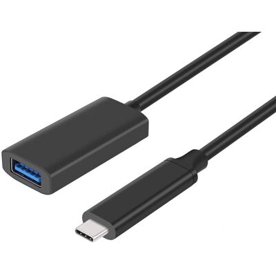 Nörd ic - USBC-402 - 5m USB-C USB-A Kaapeli - Musta Nörd ic - USBC-402 - 5m USB-C USB-A Kaapeli - Musta