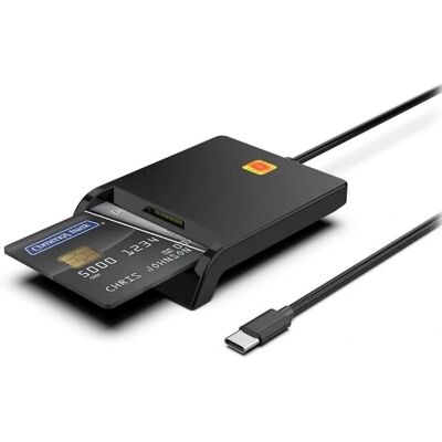 NÖRDIC USB-C Älykortti & SIM-kortinlukija - Älykortinlukija NÖRDIC USB-C Älykortti & SIM-kortinlukija - Älykortinlukija