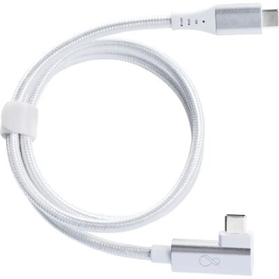 Câble USB Ochno - 0,7 m USB 3.2 Gen 2 - Blanc Câble USB Ochno - 0,7 m USB 3.2 Gen 2 - Blanc