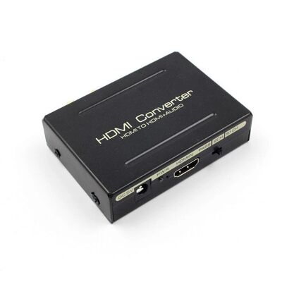 NÖRDIC GSM-110 HDMI Äänimuunnin - 4K 30Hz, Toslink, RCA, Dolby 5.1 NÖRDIC GSM-110 HDMI Äänimuunnin - 4K 30Hz, Toslink, RCA, Dolby 5.1