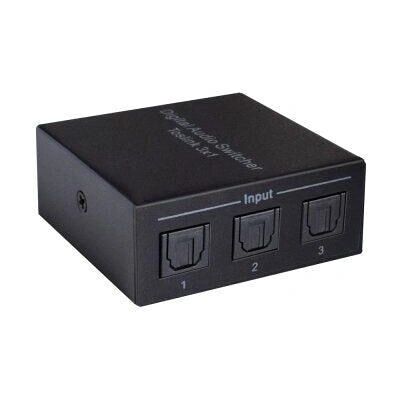 Nördic SGM-131 Audio-kytkin - Musta Nördic SGM-131 Audio-kytkin - Musta