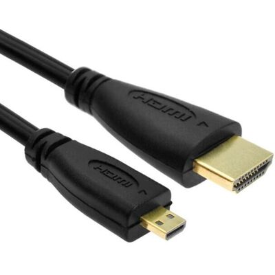 NÖRDIC - HDMI-402 - 1.8m - Type A Type D - HDMI-kaapeli NÖRDIC - HDMI-402 - 1.8m - Type A Type D - HDMI-kaapeli