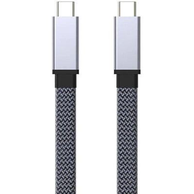 NÖRDIC - USB-C Gen2 10Gbps 100W - 1m Tuttu - USB-kaapeli NÖRDIC - USB-C Gen2 10Gbps 100W - 1m Tuttu - USB-kaapeli