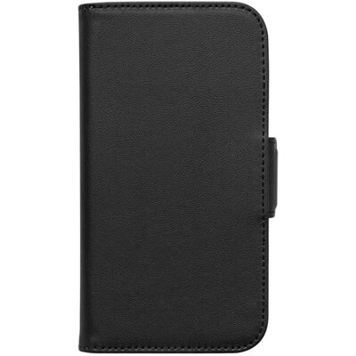 KEY Nordfjord Læder Wallet Cover til iPhone 14 Plus - Sort KEY Nordfjord Læder Wallet Cover til iPhone 14 Plus - Sort