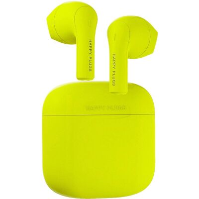 Happy Plugs Joy True Wireless Słuchawki - Neon żółty Happy Plugs Joy True Wireless Słuchawki - Neon żółty