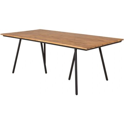 Venture Home Chan Trädgårdsbord - 200x100cm, Trä & Metall Venture Home Chan Trädgårdsbord - 200x100cm, Trä & Metall