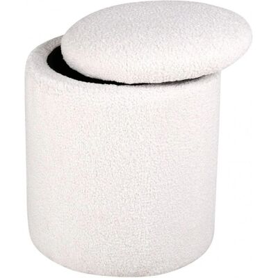 Venture Home Limpen Pouf - Weiß - Mehrzweck, Stauraum, Fußbank Venture Home Limpen Pouf - Weiß - Mehrzweck, Stauraum, Fußbank
